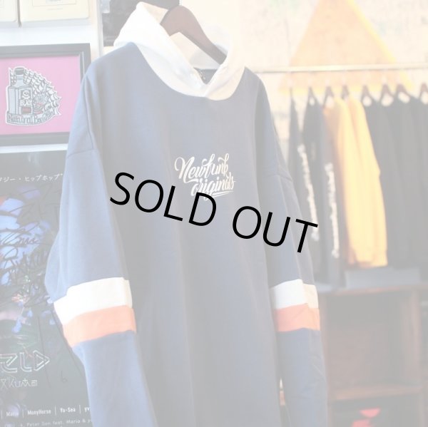画像6: 【NEWFUNK】TWO LINE HOODIE (6)