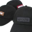 画像7: 【NEWFUNK】BOX LOGO 6 PANEL CAP (BK/BK) (7)