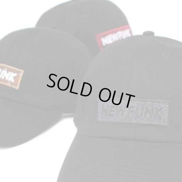 画像7: 【NEWFUNK】BOX LOGO 6 PANEL CAP (BK/BK) (7)