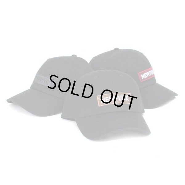 画像6: 【NEWFUNK】BOX LOGO 6 PANEL CAP (BK/RD) (6)