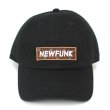 画像2: 【NEWFUNK】BOX LOGO 6 PANEL CAP (BK/YW) (2)