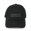 画像2: 【NEWFUNK】BOX LOGO 6 PANEL CAP (BK/BK) (2)