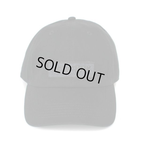 画像2: 【NEWFUNK】BOX LOGO 6 PANEL CAP (BK/BK) (2)