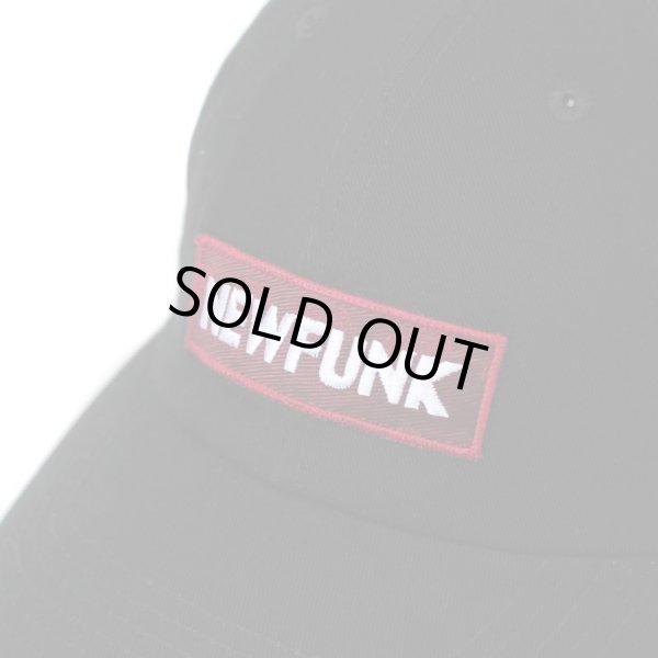 画像3: 【NEWFUNK】BOX LOGO 6 PANEL CAP (BK/RD) (3)