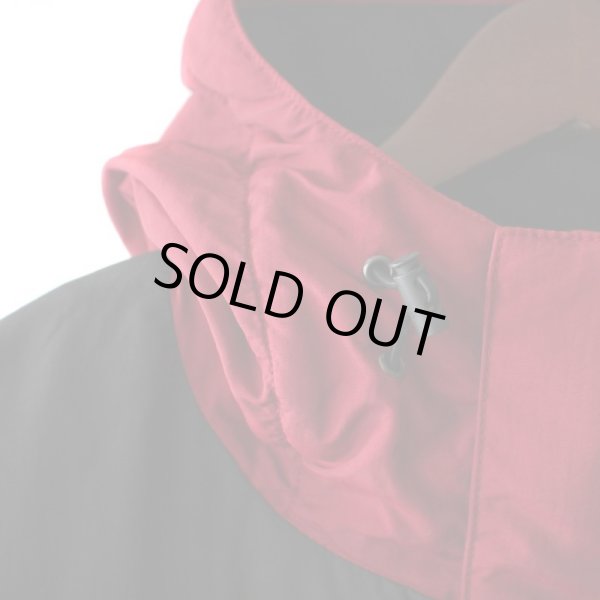 画像7: 【NEWFUNK】 MOUNTAIN JACKET - FLEECE IN (BK/RD) (7)