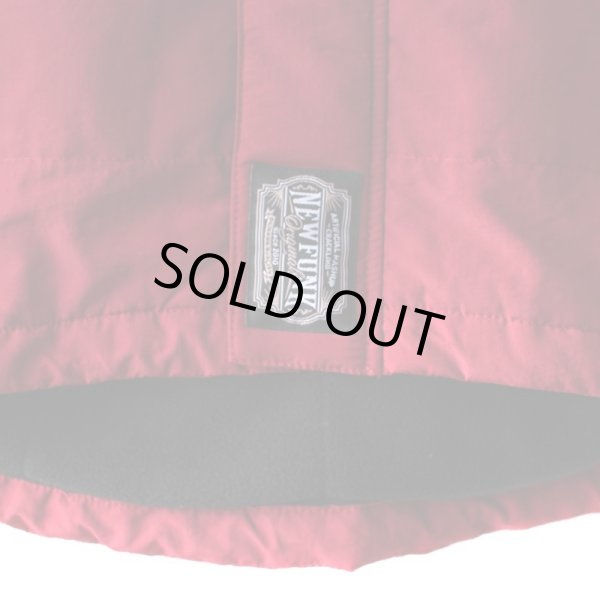 画像6: 【NEWFUNK】 MOUNTAIN JACKET - FLEECE IN (BK/RD) (6)