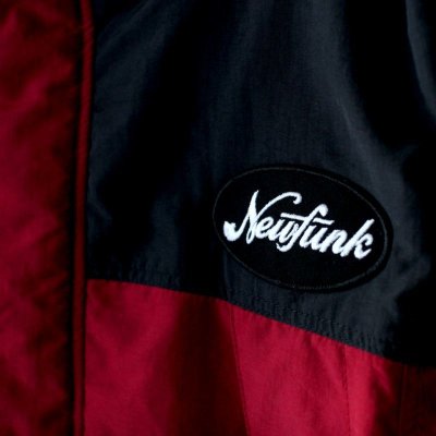 画像2: 【NEWFUNK】 MOUNTAIN JACKET - FLEECE IN (BK/RD)