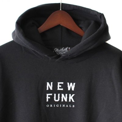 画像2: 【NEWFUNK】LOGO HOODIE (BLACK)