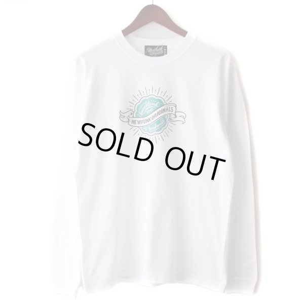 画像1: 【NEWFUNK】Freshman LONG SLEEVE SHIRT (WHITE) (1)