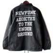 画像1: 【NEWFUNK】DOM NILON COACH JACKET (BLACK) (1)