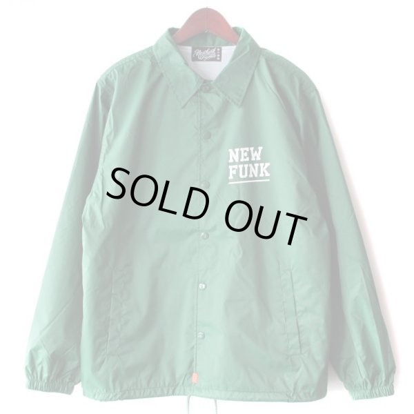 画像2: 【NEWFUNK】DOM NILON COACH JACKET (IV-GREEN) (2)