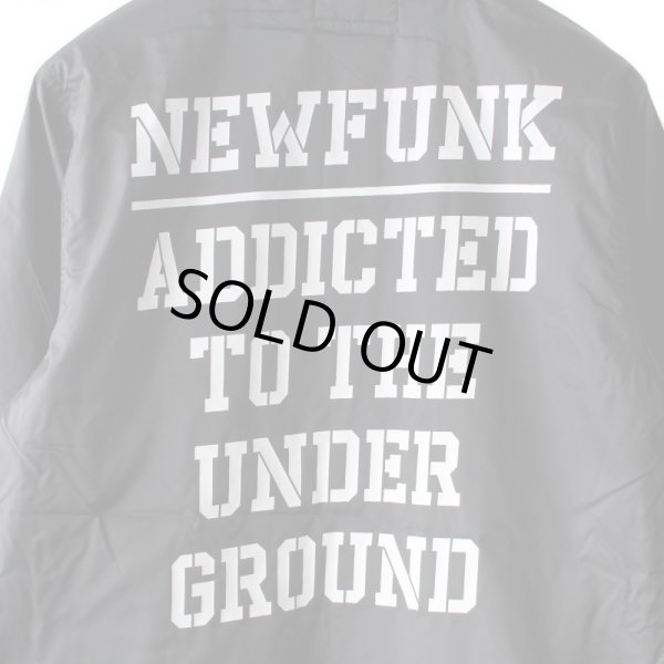 画像4: 【NEWFUNK】DOM NILON COACH JACKET (BLACK) (4)