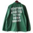 画像1: 【NEWFUNK】DOM NILON COACH JACKET (IV-GREEN) (1)