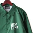 画像3: 【NEWFUNK】DOM NILON COACH JACKET (IV-GREEN) (3)