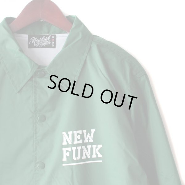 画像3: 【NEWFUNK】DOM NILON COACH JACKET (IV-GREEN) (3)