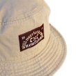 画像2: 【NEWFUNK】BRWN BUCKET HAT (BEIGE) (2)