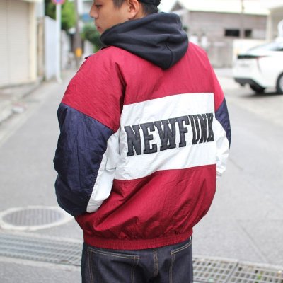 画像1: 【NEWFUNK】K.G.R TRACK JACKET (WINE RED)