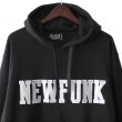 画像3: [SALE]【NEWFUNK】K.G.R HOODIE (BLACK) (3)