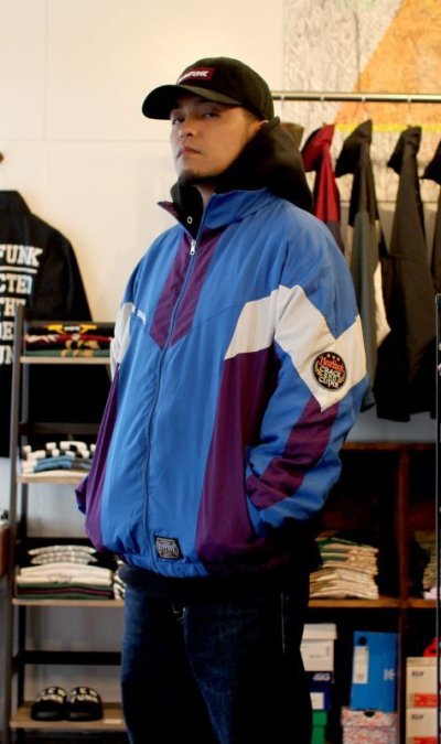 画像1: 【NEWFUNK】MATERIAL JACKET (BLUE)