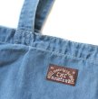 画像3: 【NEWFUNK】DENIM TOTE BAG (LIGHT BULE) (3)