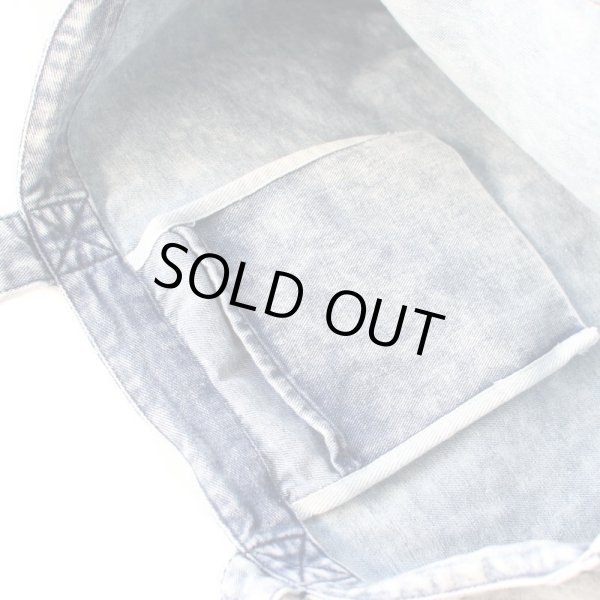 画像3: 【NEWFUNK】DENIM TOTE BAG (Wash) (3)
