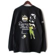 画像1: 【NEWFUNK】Dancing Mania LONG SLEEVE SHIRT (BLACK)  (1)