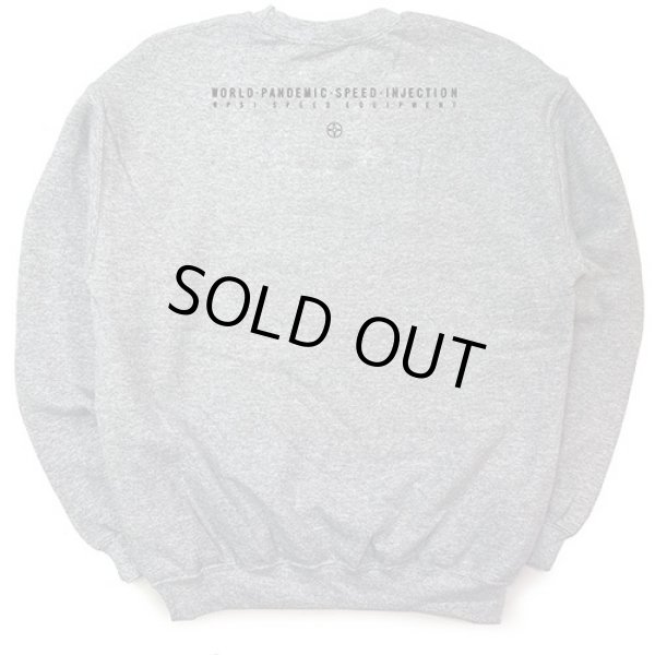 画像2: 【LIBE BRAND】W.P.S.I BLACK CREW NECK SWEAT (2)