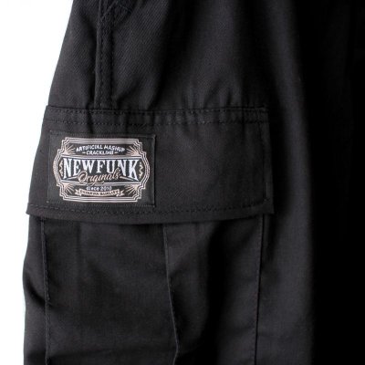 画像1: 【NEWFUNK】TACTICAL BDU CARGO PANTS (Black)