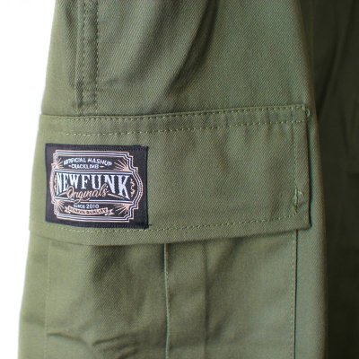 画像1: 【NEWFUNK】TACTICAL BDU CARGO PANTS (Olive)