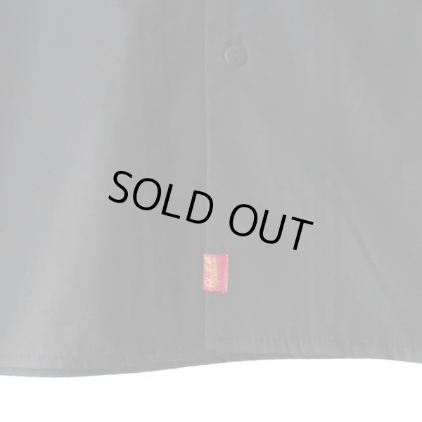 画像5: 【NEWFUNK】AMKZTAG OPEN COLLAR LONG SLEEVE SHIRT (Black) (5)