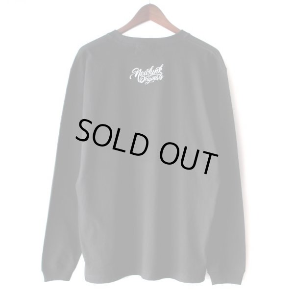 画像2: 【NEWFUNK】NFO LONG SLEEVE SHIRT (BLACK) (2)