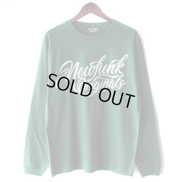 画像1: 【NEWFUNK】NFO LONG SLEEVE SHIRT (IVY GREEN) (1)