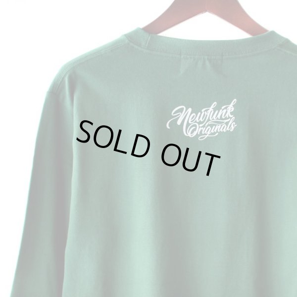 画像4: 【NEWFUNK】NFO LONG SLEEVE SHIRT (IVY GREEN) (4)