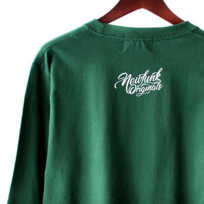 画像2: 【NEWFUNK】NFO LONG SLEEVE SHIRT (IVY GREEN)