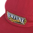 画像4: 【NEWFUNK】AMKZ 5 PANEL CAP (RED) (4)