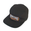 画像1: 【NEWFUNK】AMKZ 5 PANEL CAP (BLACK) (1)