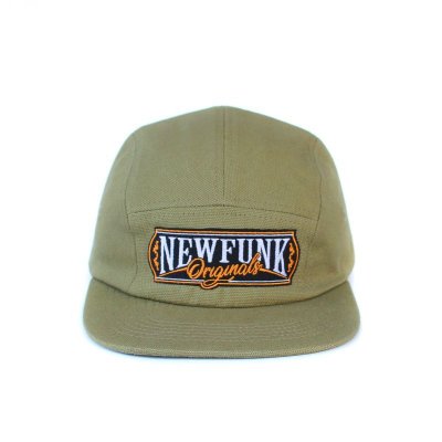 画像1: 【NEWFUNK】AMKZ 5 PANEL CAP (KHAKI)