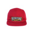 画像2: 【NEWFUNK】AMKZ 5 PANEL CAP (RED) (2)