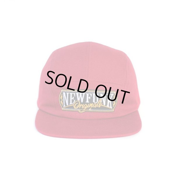 画像2: 【NEWFUNK】AMKZ 5 PANEL CAP (RED) (2)