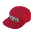画像1: 【NEWFUNK】AMKZ 5 PANEL CAP (RED) (1)