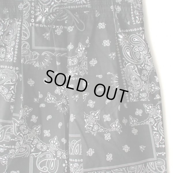 画像3: 【NEWFUNK】Paisley Easy Pants (Black) (3)