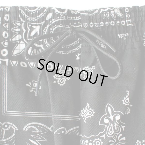 画像5: 【NEWFUNK】Paisley Easy Pants (Black) (5)