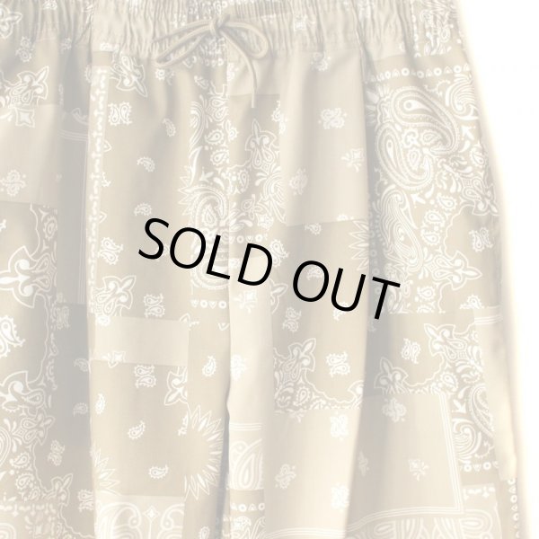 画像3: 【NEWFUNK】Paisley Easy Pants (Beige) (3)