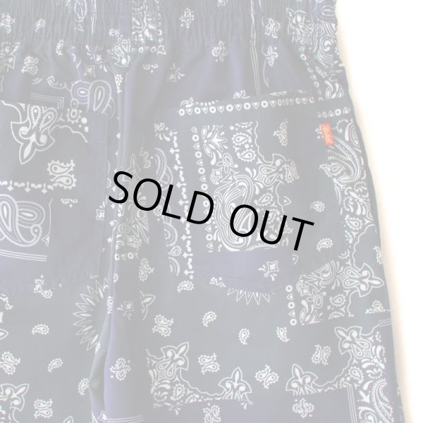 画像4: 【NEWFUNK】Paisley Easy Pants (Navy) (4)