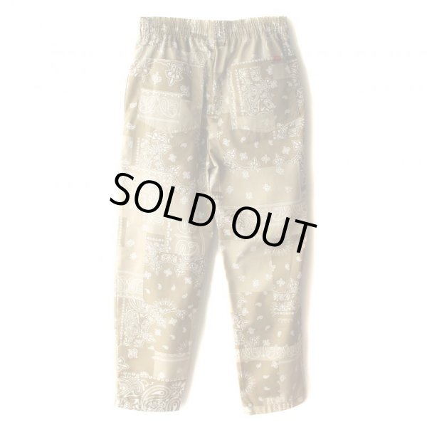 画像2: 【NEWFUNK】Paisley Easy Pants (Beige) (2)