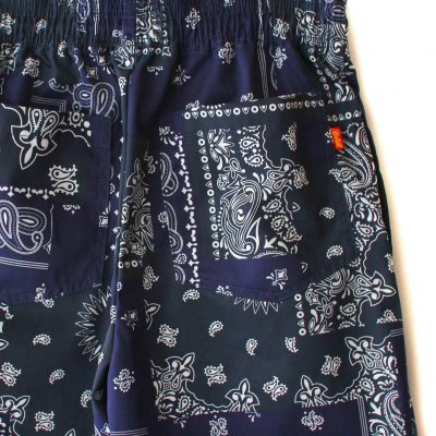 画像3: 【NEWFUNK】Paisley Easy Pants (Navy)