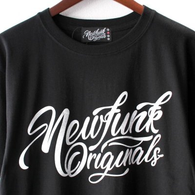 画像1: 【NEWFUNK】NFO TEE (Black)