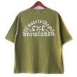 画像2: 【NEWFUNK】BRWN BIG SILHOUETTE TEE (Ct.Green) (2)