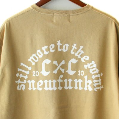 画像2: 【NEWFUNK】BRWN BIG SILHOUETTE TEE (Sand Khaki)