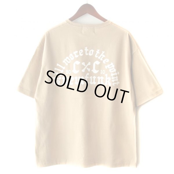 画像2: 【NEWFUNK】BRWN BIG SILHOUETTE TEE (Sand Khaki) (2)